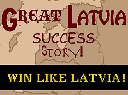 Россия коварно сдерживает безудержный рост Латвии