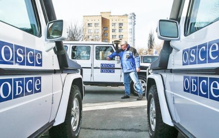 Полицейская миссия ОБСЕ на востоке Украины &mdash;