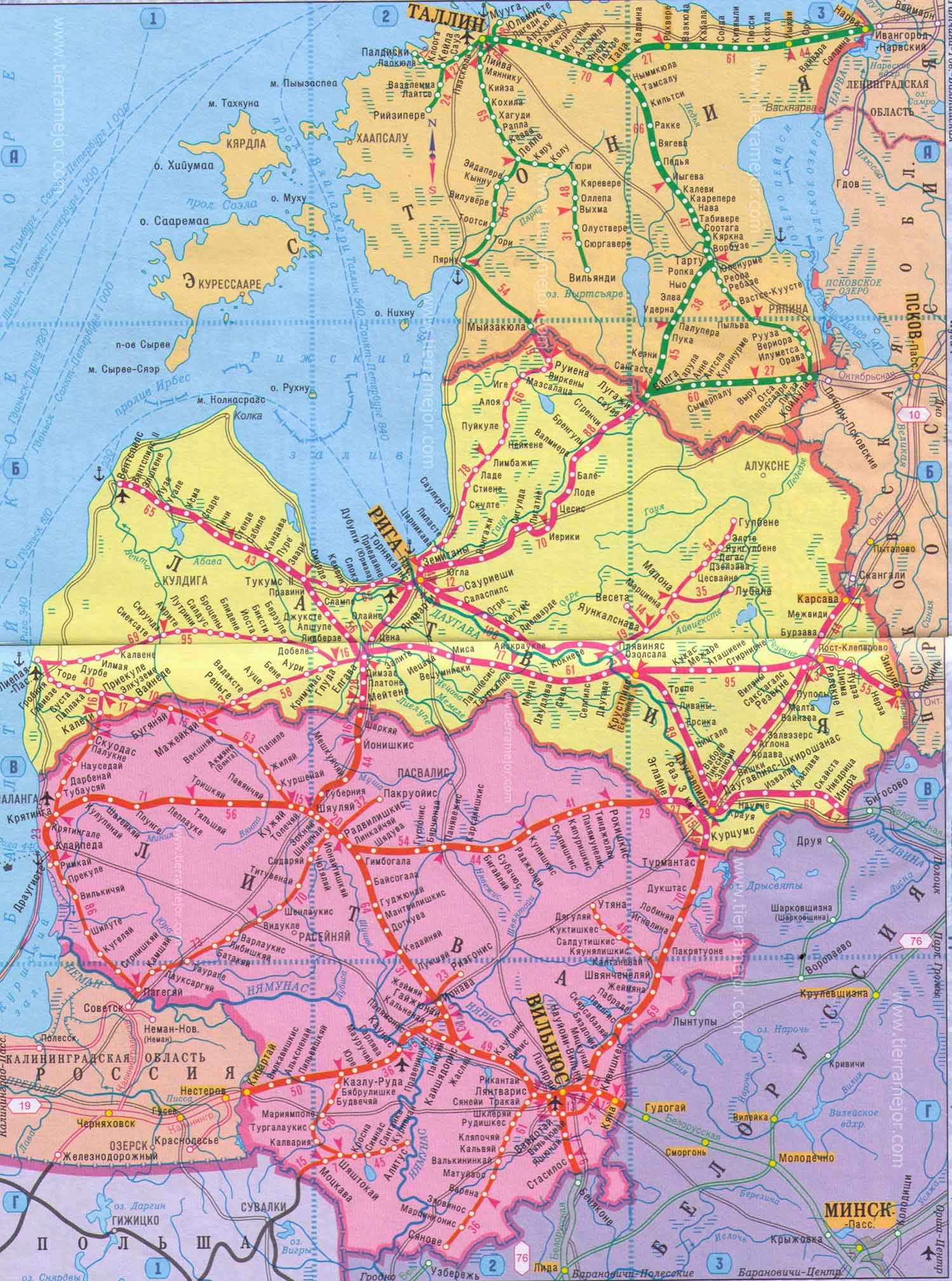Железная дорога европейской части россии. Карта железных дорог Литвы. Карта ЖД дорог Литвы. Карта литовской железной дороги. ЖД пути Литвы на карте.